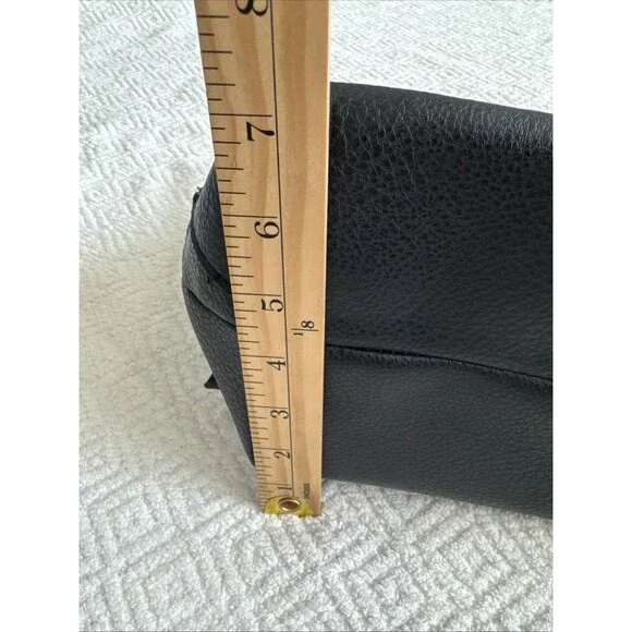 Juicy Couture Faux Leather Convertible Satchel Handbag Black (Pre-owned) - Picture 8 of 9